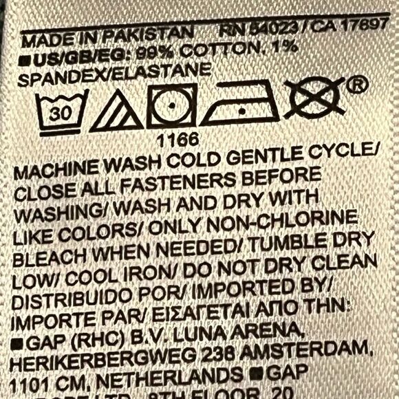 Gap Sky High Rise Denim Shorts - Picture 7 of 8